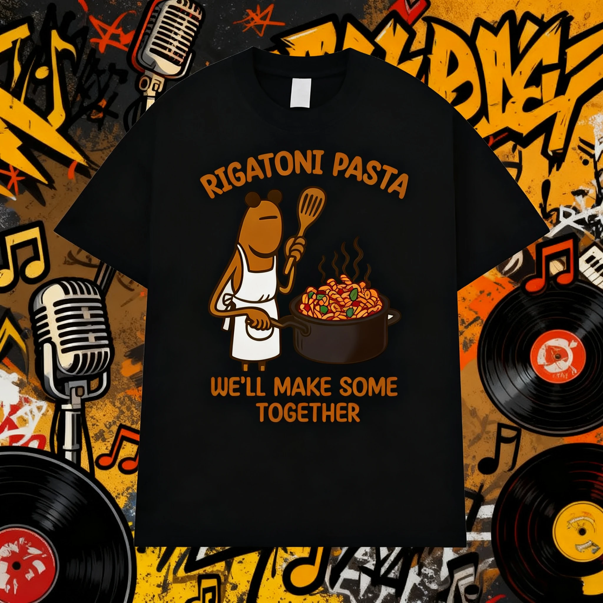 

2025 Summer I Don't Like This Rock Color, Marcus's Bug Interesting MemeT-shirt Men's Retro Cotton Loose Short Sleeves