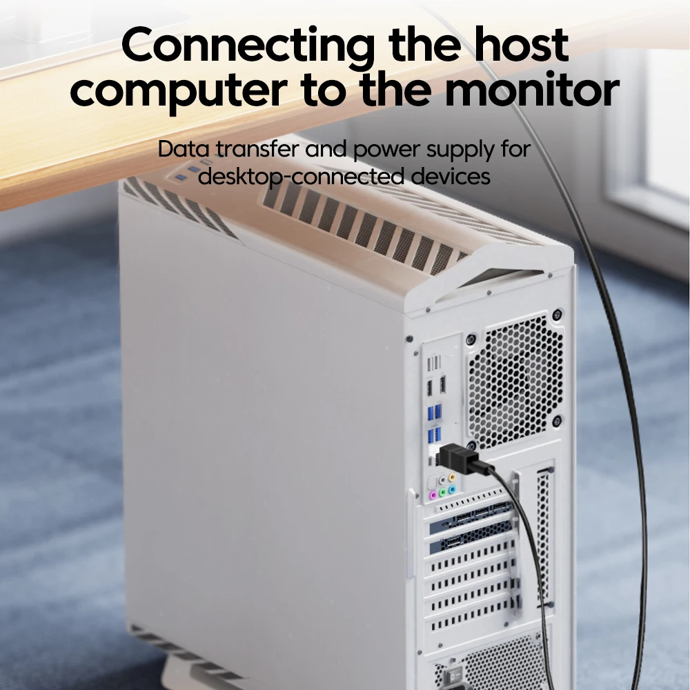 USB3.0 Printer Adapter USB-B Male to Female USB Type C Printer Adapter Connector Extension Plug Converter for Printer Scanner PC