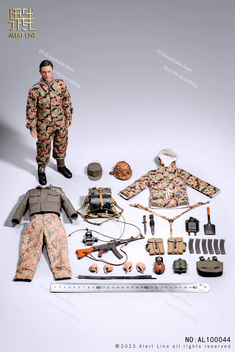 Ensemble Complet de Figurines d'Action Militaire, Modèle de Soldat, Fusil de Nuit Vampire, 12 Pouces, Collection Hobby, AL100044 1/6, MP44