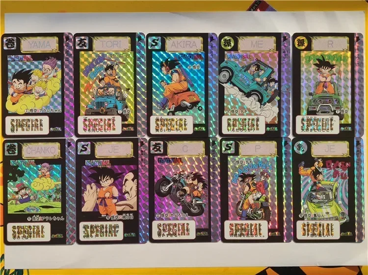 Japanese Version Self-made Flash Card Set of 18 Rare Out-of-print Collectible Cards