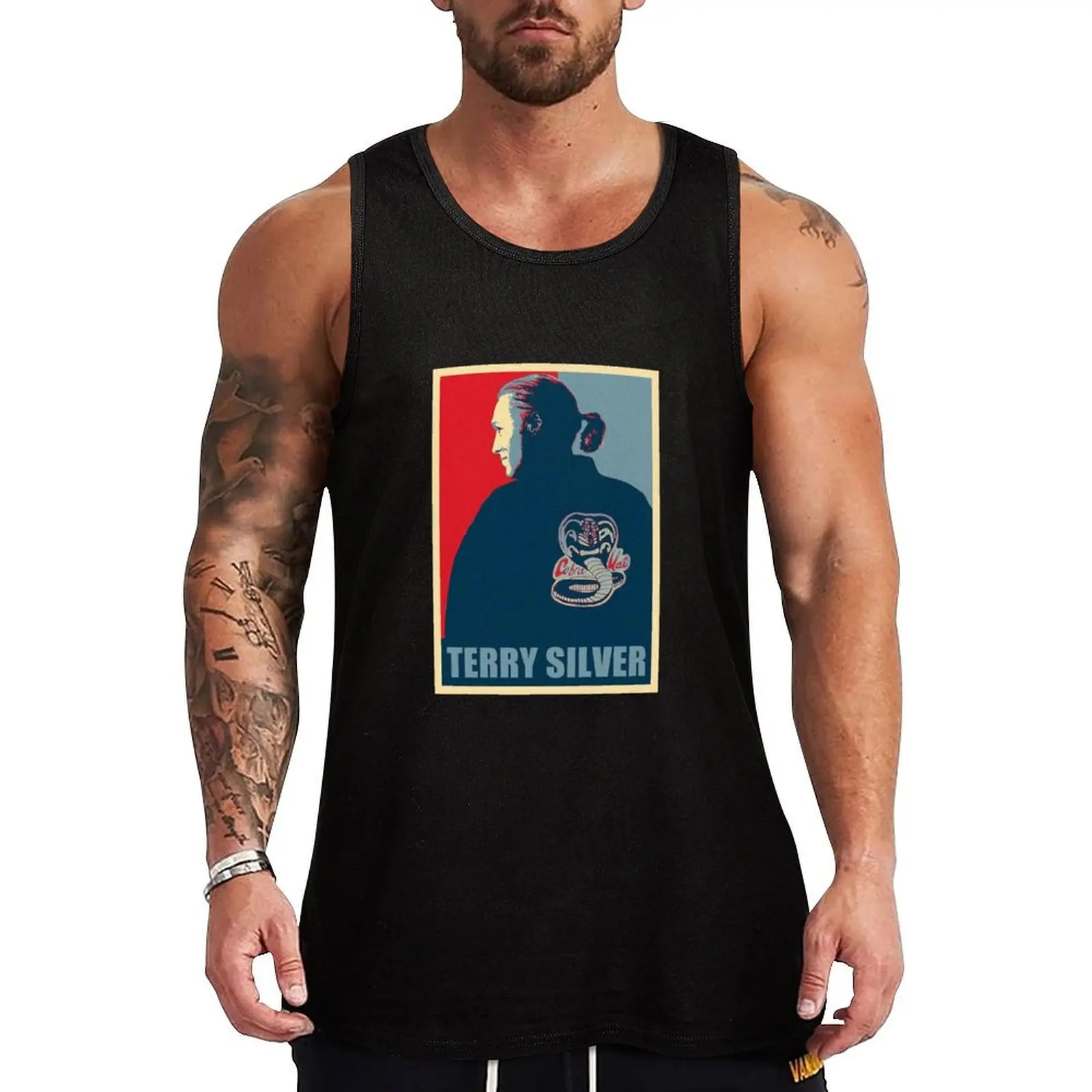 Terry Silver Hope Tank Top clothes for men summer Man clothes for gym