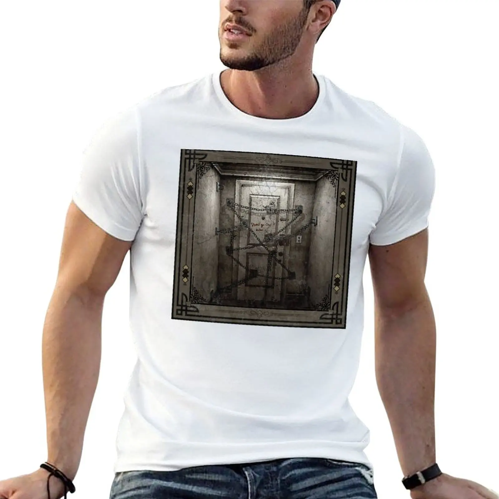 

Silent Hill 4 The Room Design T-Shirt t shirts cotton 100% t shirts for man cotton funny t shirts with prints T-shirt
