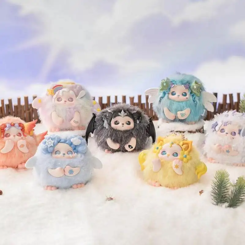 

Dream Island FUNII Fuli Weather Blind Box 3rd Gen Cute Plush Figure Desktop Ornament Trendy Collectible Toy Gift For Girls