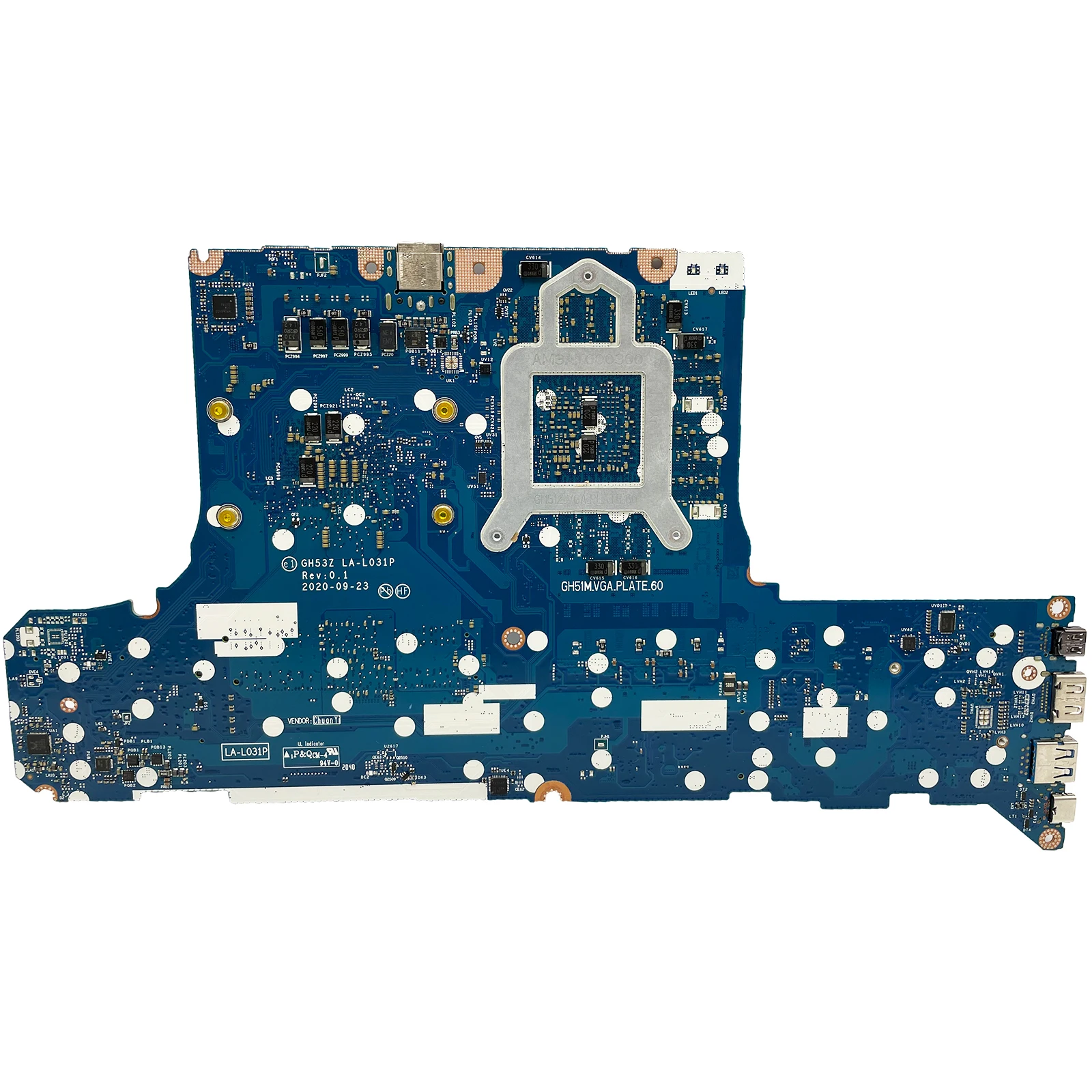 GH53Z LA-L031P Mainboard For Acer Nitro 5 AN515-45 AN517-41 Laptop Motherboard NB.QBC11.002 With R7-5800H CPU RTX3060 V6G