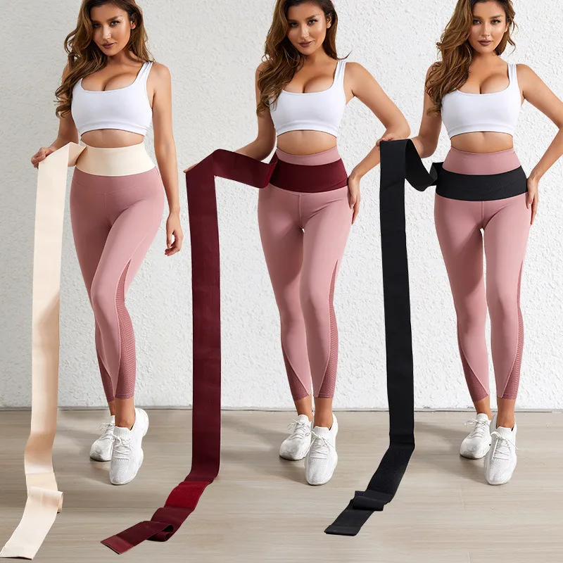 Women's Waist-Slimming Abdominal Belt, Widened Elastic Extended Waist Belt, Waist Trainer, Waist-Slimming Belt, Abdominal Belt