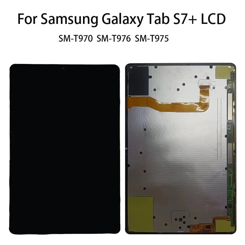 Super Quality LCD For Samsung Galaxy Tab S7 Plus T970 SM-T970 T975 T976 2020 Display Touch Screen Digitizer Assembl