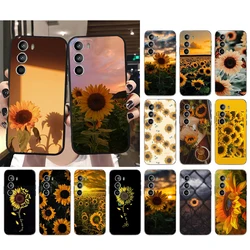 Sunflower Phone Case for Moto G84 G22 G32 G42 G52 G62 G53 G72 G60 G60S G100 G10 G20 G30 G13 G50 G 5G G Pure Funda