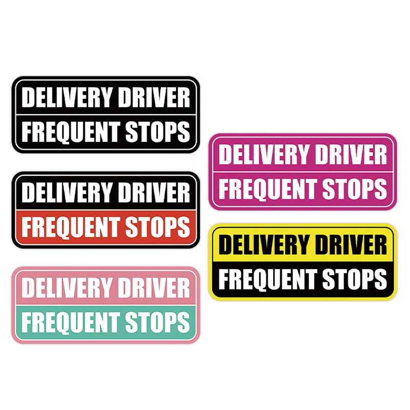 Novice Driver Magnets Car Reflective Stickers Adhesive Tape Night Reflective Car Warn Stickers New Driver Auto Accessories