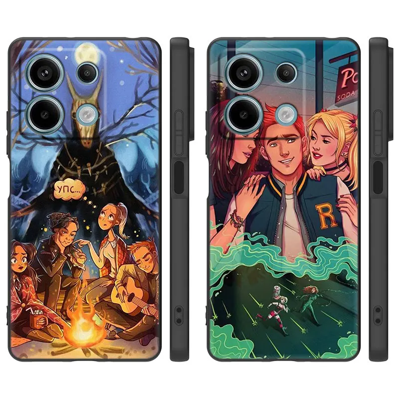 Riverdale Southside Serpents Case For Xiaomi Redmi Note 13 Pro Plus 5G 11T 10T 9S Pro Redmi 13C 12R 12C 10C 10A 9T 9C 9A 70 Pro