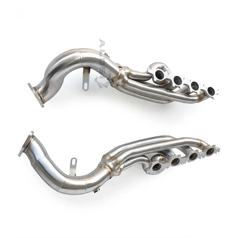 Cuski High Flow SS304 Exhaust Manifold Header For Audi RS5 4.2L 2009-2015 Racing Exhaust Pipe Power Upgrade Parts