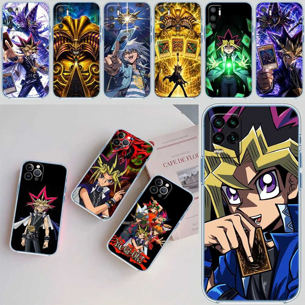 HU50 Yu Gi Oh Transparent Phone Case for Samsung Galaxy A04 A04S A14 A23 A34 A54 M23 M33 M52 M53