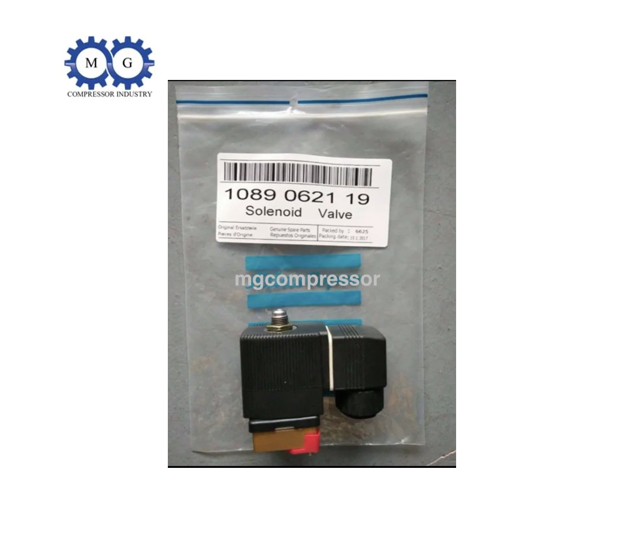 

1089062119 1089070213 1089066821 1089070209 Solenoid Valve 110V 220V for Screw Air Compressor Atlas Replacement Parts