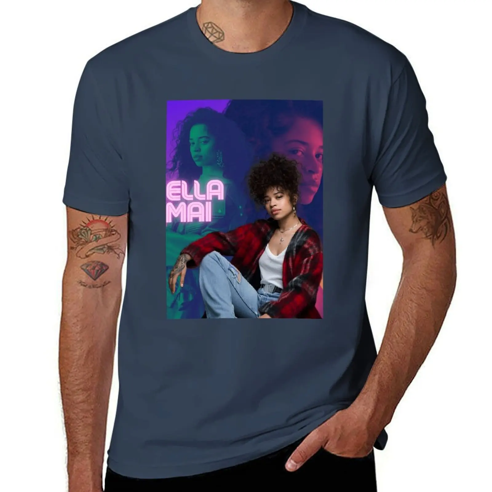 

Ella Mai T-Shirt Plus Size Everyday Tee Shirt