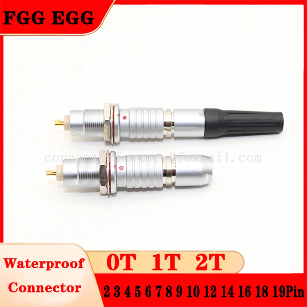 FGG EGG 0T 1T 2T 2 3 4 5 6 7 8 9 10 12 14 16 18 19 Pin Small Diameter Push-Pull Waterproof Male Plug Female Socket Connector