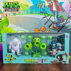 Planten versus. Zombies kinderspeelgoed kan driekoppige erwtenschieter versus schatten. Schat Sneeuwmonster Donker gigantisch zombie-speelgoed