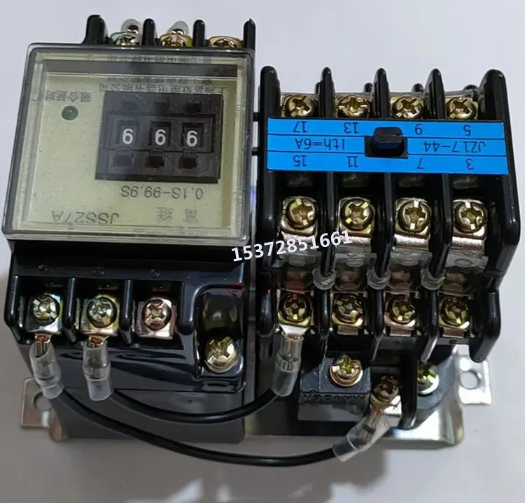 Electronic Time Relay JSS27A-2/1 Suction Delay 0.1S~99.9S1D/1 Release Delay 9.99