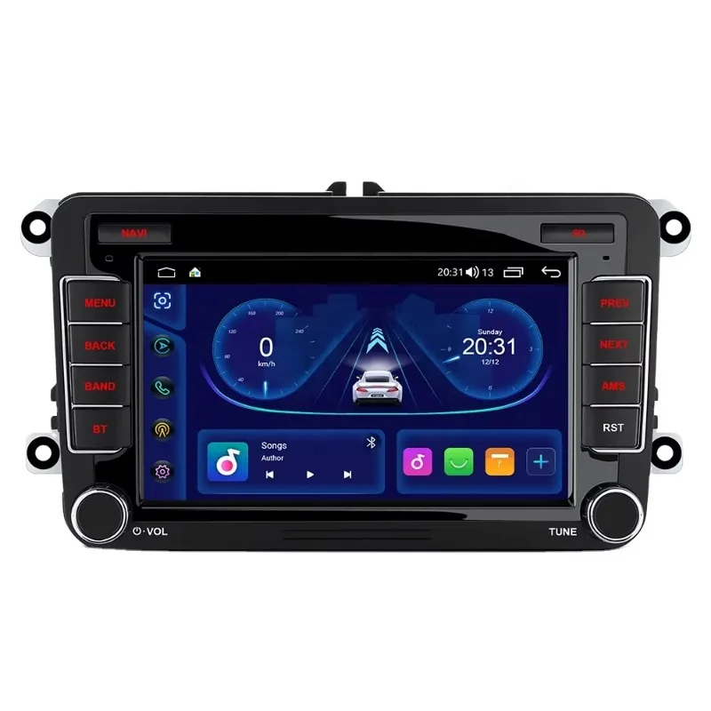7 Inch for Android Octa Core Navigation Car Stereo 4+64GB Built-in 4G LTE DSP RDS IPS Display for