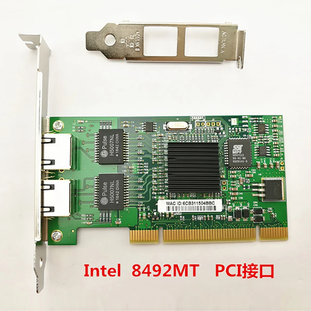 8492MT PCI 82546 PCI PCI-X Gigabit Dual Port Network Card PCI-X