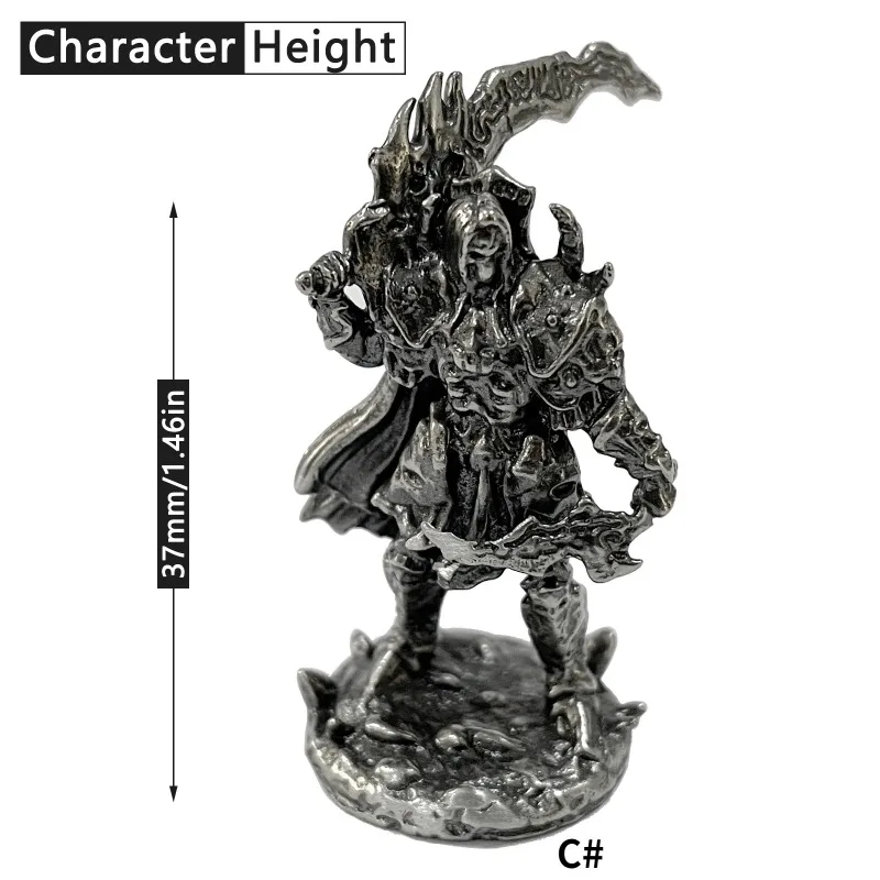 Middeleeuwen Legioen Wraith Soldaten Modellen Beeldjes Miniaturen Metalen Koperen Heren Geschenken Desktop Ornamenten Decoraties Ambachten