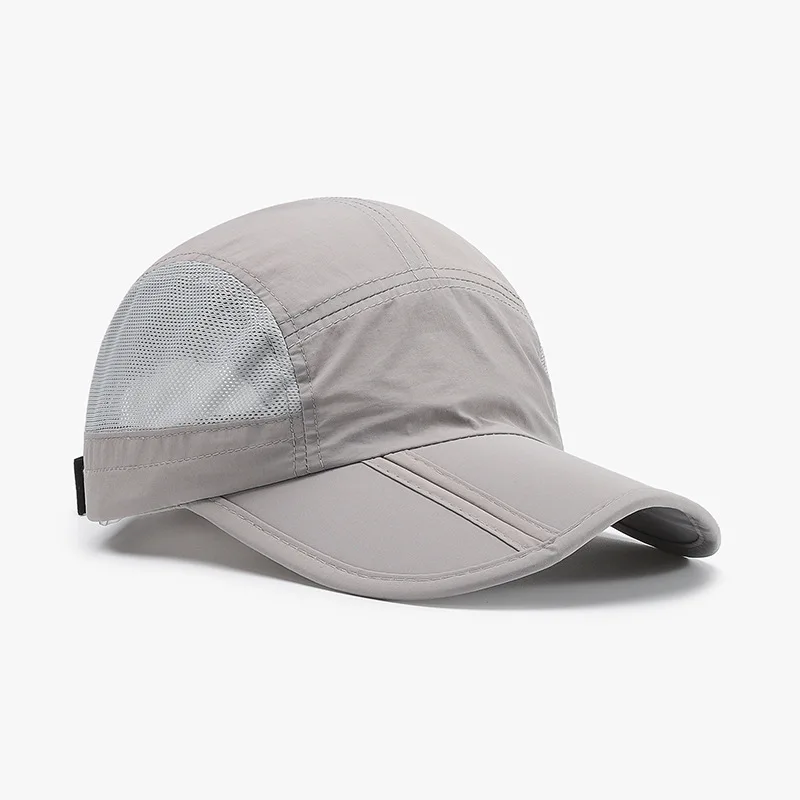 Summer Foldable Sunshade Hat Men's Outdoor Sports UV Resistant Breathable Lamp Board Sunscreen Hat Women's Duck Tongue Hat