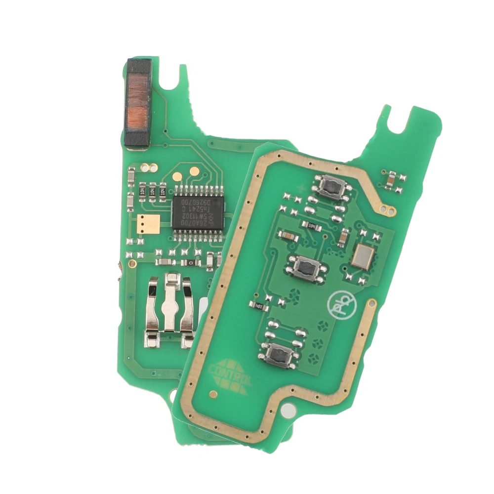 jingyuqin 8PS Fernbedienungs-ASK/FSK-Tastatur für Peugeot 207 307 308 407 607 807 für Citroen C2 C3 C4 C5 C6 CE523 CE536 7941 7946 Id46
