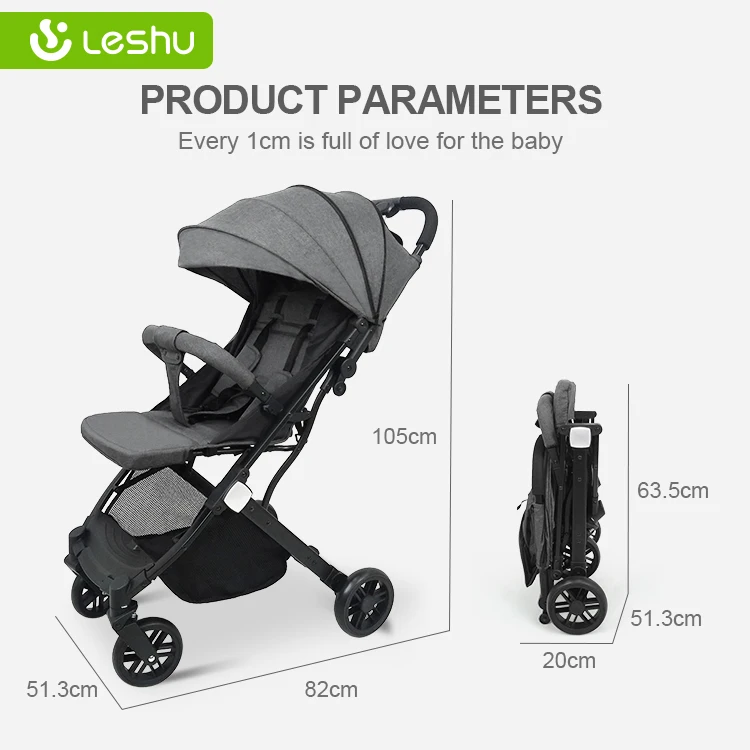 Best Quality Baby Stroller Pram 3 In 1 Baby Stroller 2 In 1 Foldable Pram New Baby Pushchair Travel Lightweight Stroller