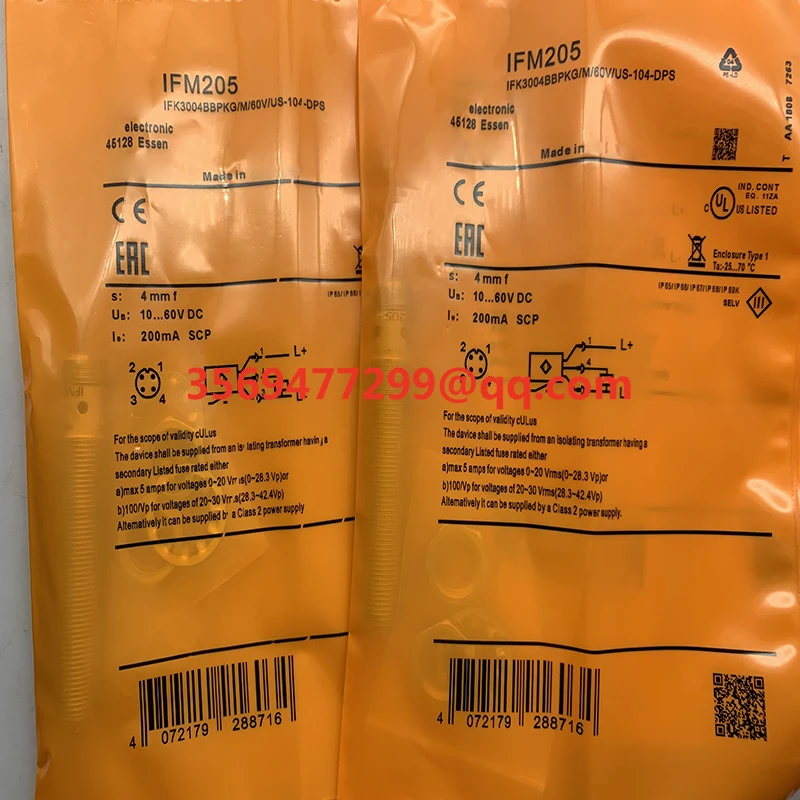 

Brand new spot IFM204 IFM205 IFM206 IIC213 IFM210 Proximity switch sensor