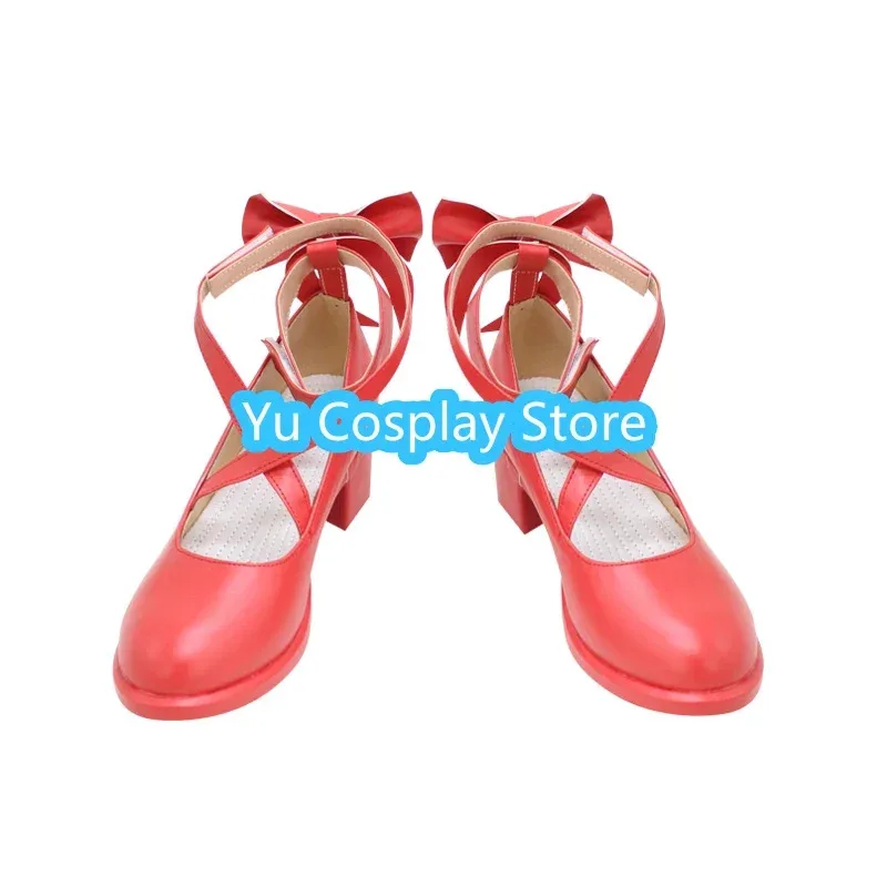 Candy 2025Yu- аниме Puella Magi Magica Kaname Madoka, обувь из искусственной кожи для косплея, карнавальные ботинки на Хэллоуин, косплей