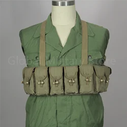 Original Military Surplus Chinese Type 56 7.62X39 Semi-automatic rifle Chest Rig SKS BANDOLIER Pouches Magezine Holder Canvas