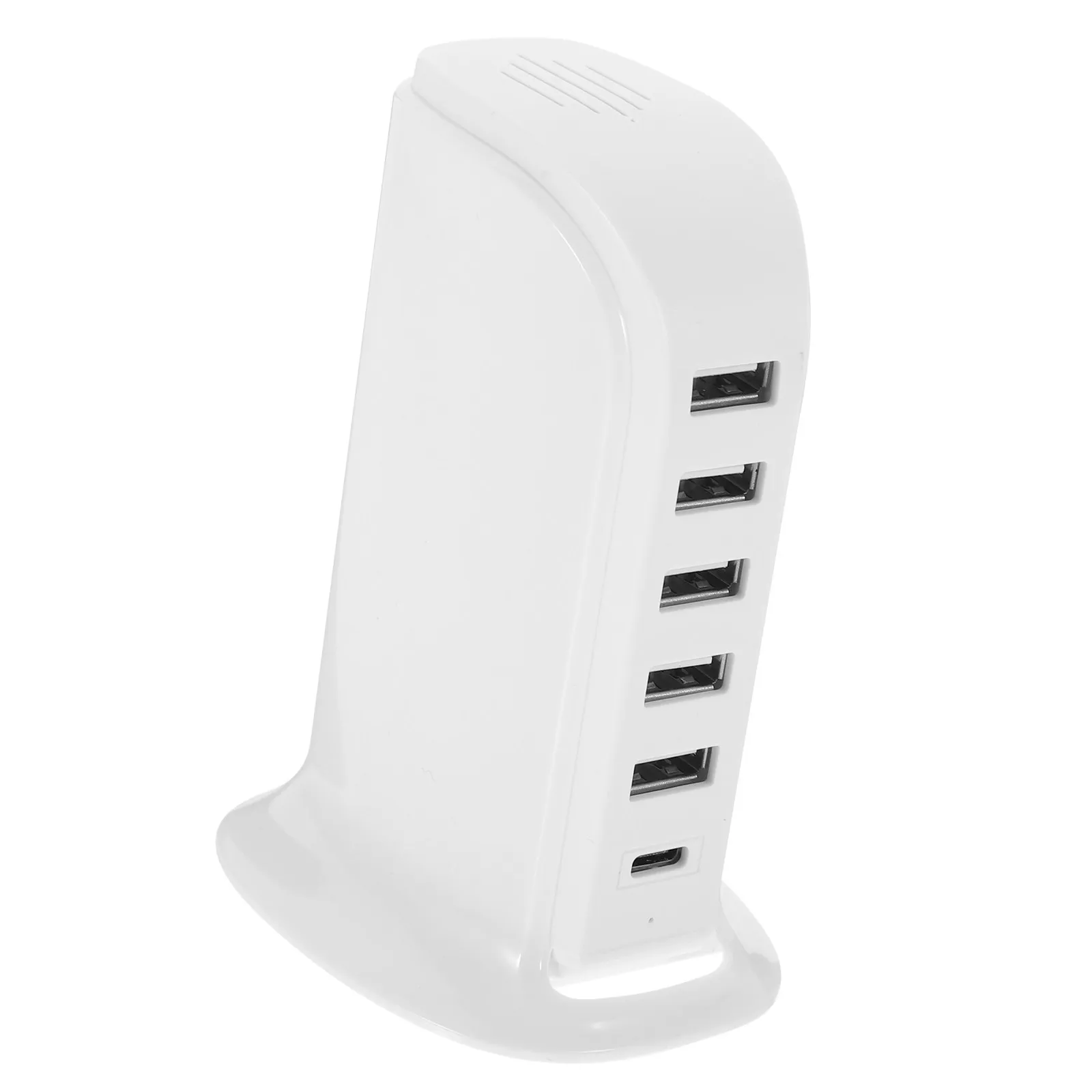 

6 Port USB Hub Desk Charging Plate 5V 4A Universal USB Charger Smart Identification Multiple Charging Adapter Slots for Devices