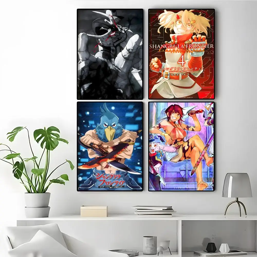 Shangri La F-Frontier Picture For Wall Cozy Room Additions Hobby Room Setup Poster