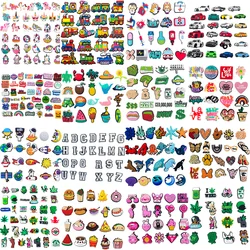 16 Sets Cartoon Hot Animation Sandals Buckle Decoration PVC Games Shoe Aceessories Charms for Clog Kids Halloween Gifts
