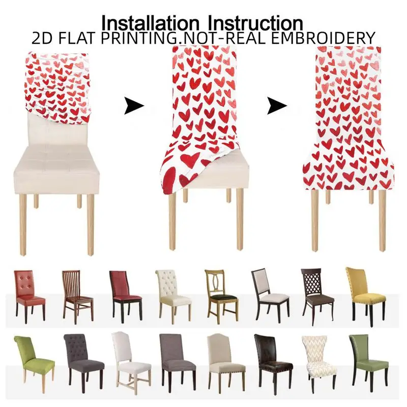 Elastic high-back dining chair cover 2D flat zebra pattern, black and white lattice, abstract line pattern
