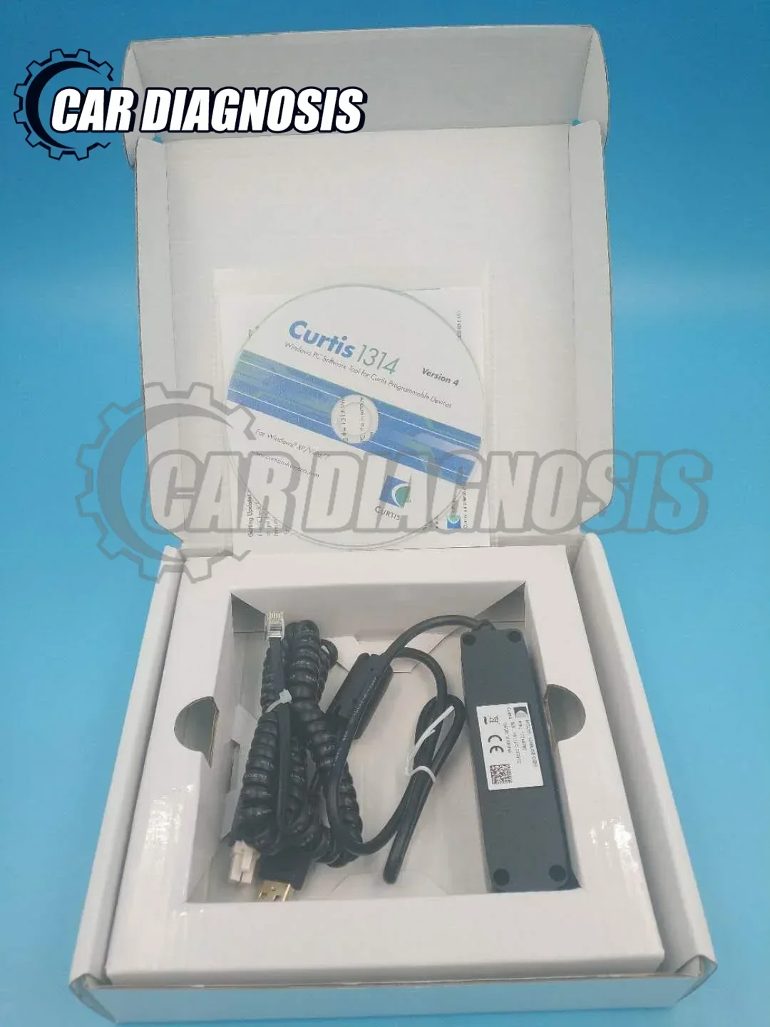 Curtis 1314 4402 OEM Level PC Programming Station Software & Curtis 1309 USB Interface Box Handheld Programmer Handset