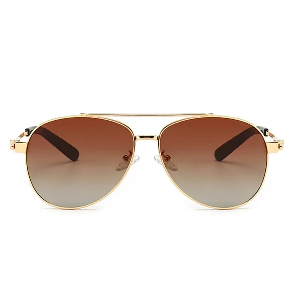 Anime Once Upon A Time in Hollywood Cliff Booth Glasses Golden Frame Sunglasses Sunglasses Sunlight Mirror Cosplay Props