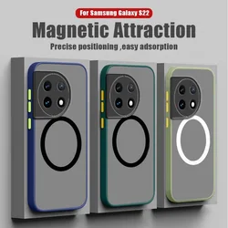 Translucent Magsafe Matte Phone Case for Oneplus 6 6T 7 7T 8 8T 9 9RT 10 Pro ACE 10T 11 ACE2 11R Nord 2 CE 3Lite Phone Cover