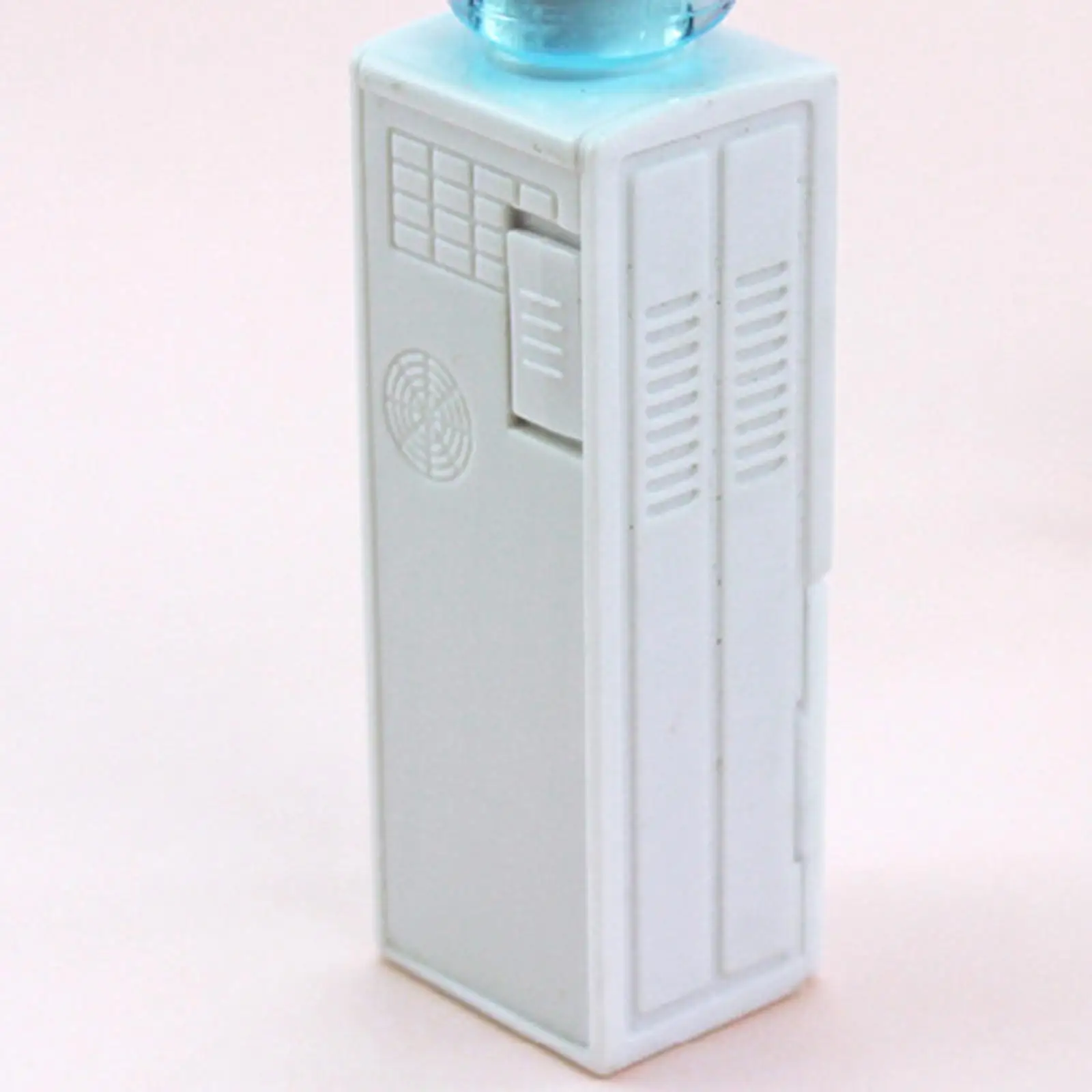 Miniature Water Dispenser for Living Room, 1/12 Dollhouse, Water Cooler Model, Cozinha Decoração