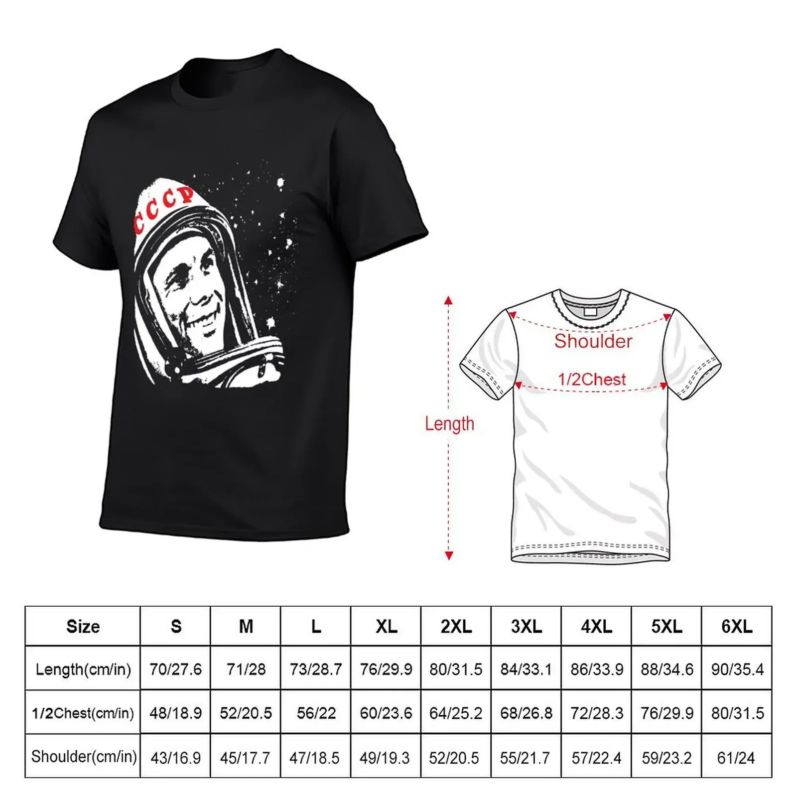 Yuri Gagarin T-Shirt graphic shirts cheap stuff boys animal print mens funny t shirts