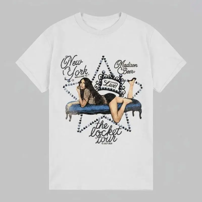 Madison Beer The Locket Tour New York 2026 T-Shirt