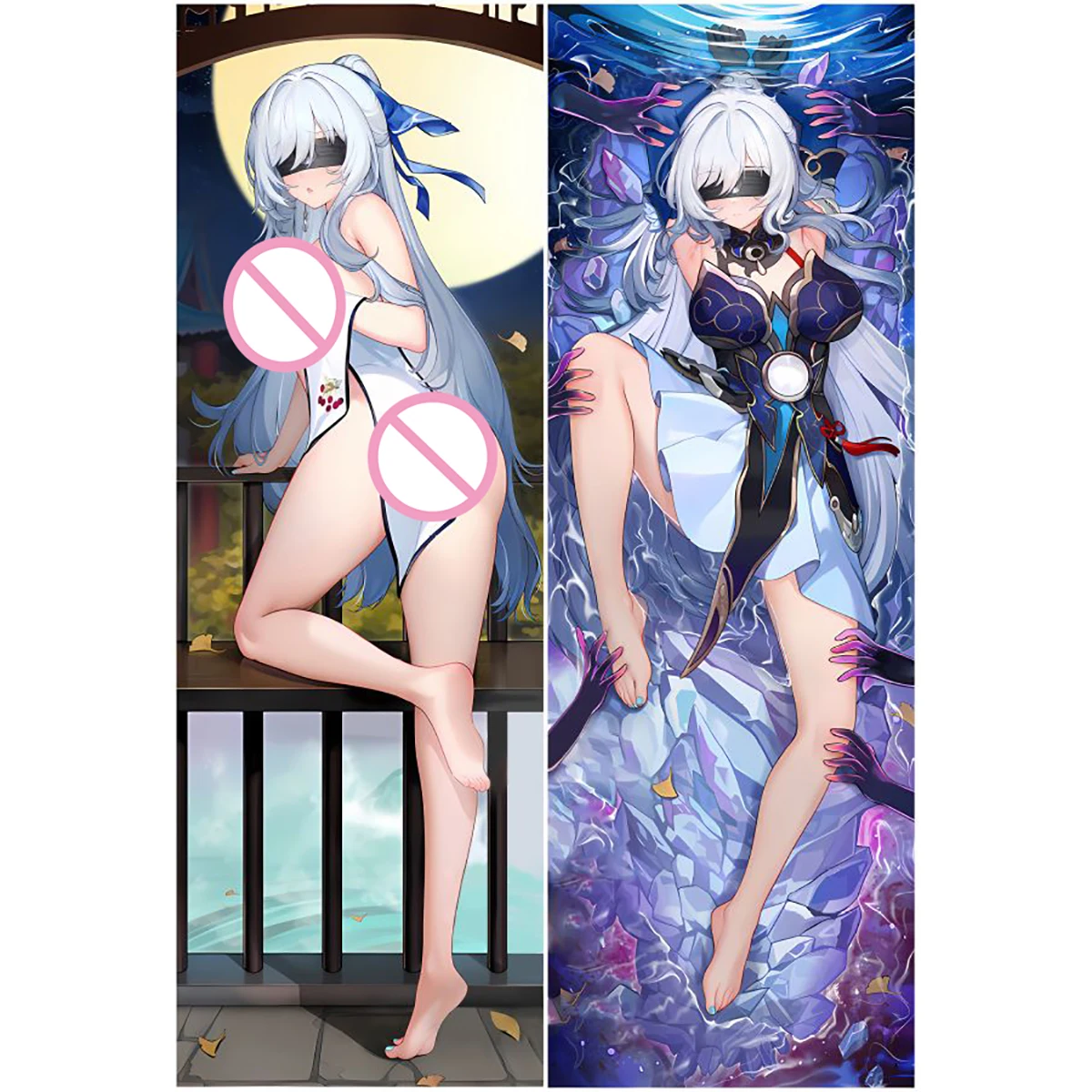 

Honkai star Rail Jing Liu Dakimakura, подушка для обнимания тела, подушка, наволочка Jingliu, рождественские подарки