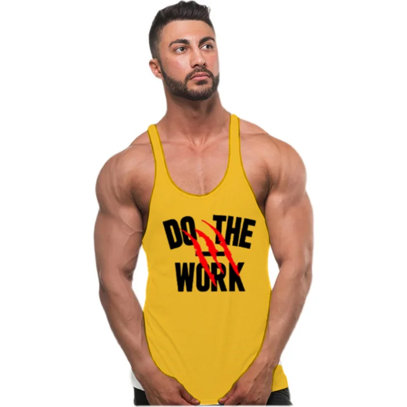 سترة تمرين بدون أكمام للرجال - قميص داخلي لكمال الأجسام في صالة الألعاب الرياضية، مثالي للتدريبات والخريف والشتاء والجلسات التدريبية