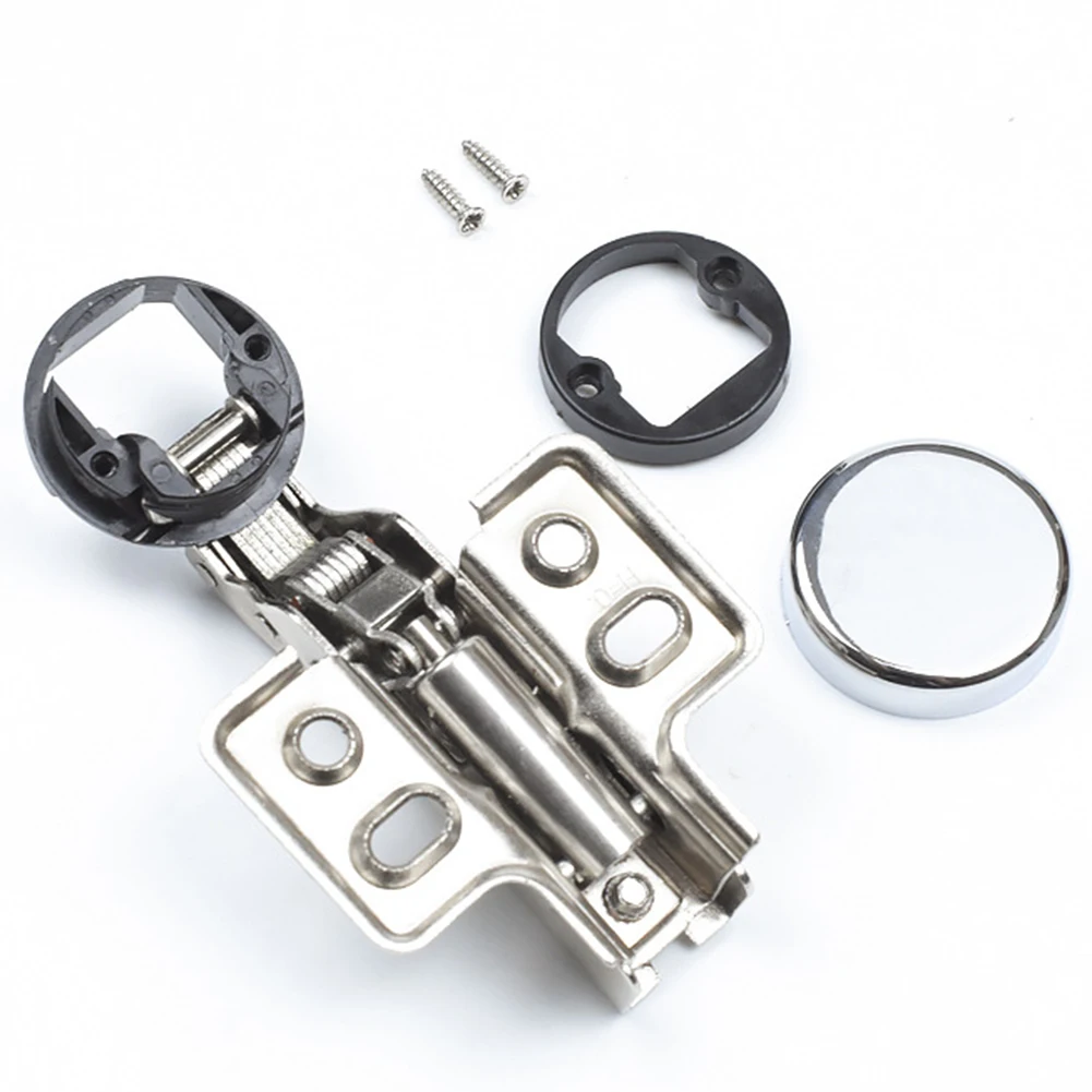 Mini Glass Hinge Damping Hydraulic Buffer Glass Glass Hinge High Quality Mini Round Head Strong Stability Metal