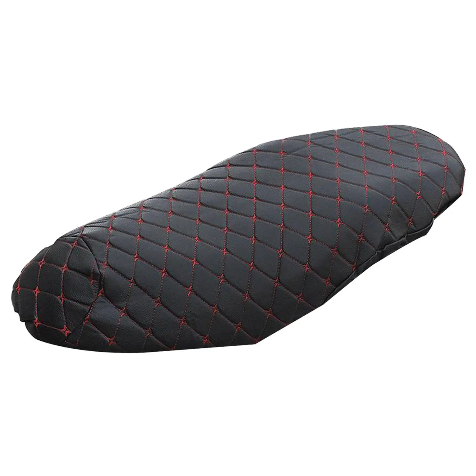 Durable PU Leather Motorcycle Cushion Cover Heat Resistant Anti Slip Seat for Bending Beam Scooter Accessory