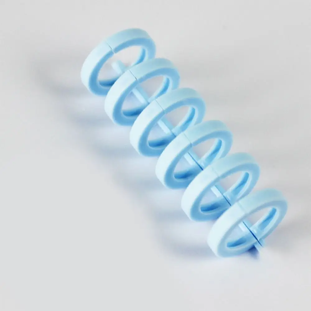 مذكرات ملزمة لوازم الألبومات كتاب الموثق الأطواق DIY بها بنفسك الموثق الدائري 6-حلقة دائرة حلقة ورقة الموثق حلقة فضفاضة ورقة حلقة