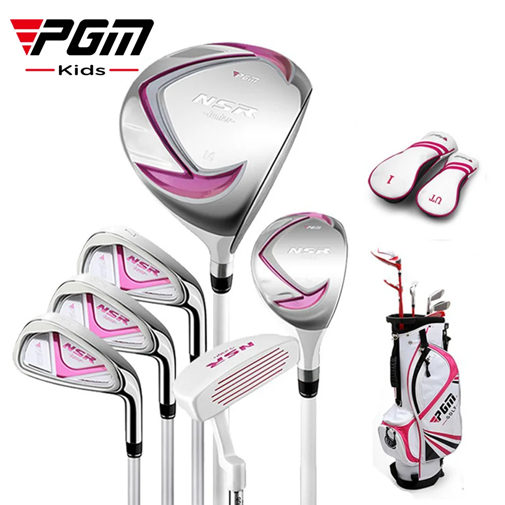 

PGM Children's and Youth Golf Clubs Girls Left and Right Hand Beginner Combination Set Consistent Results Confidence Course