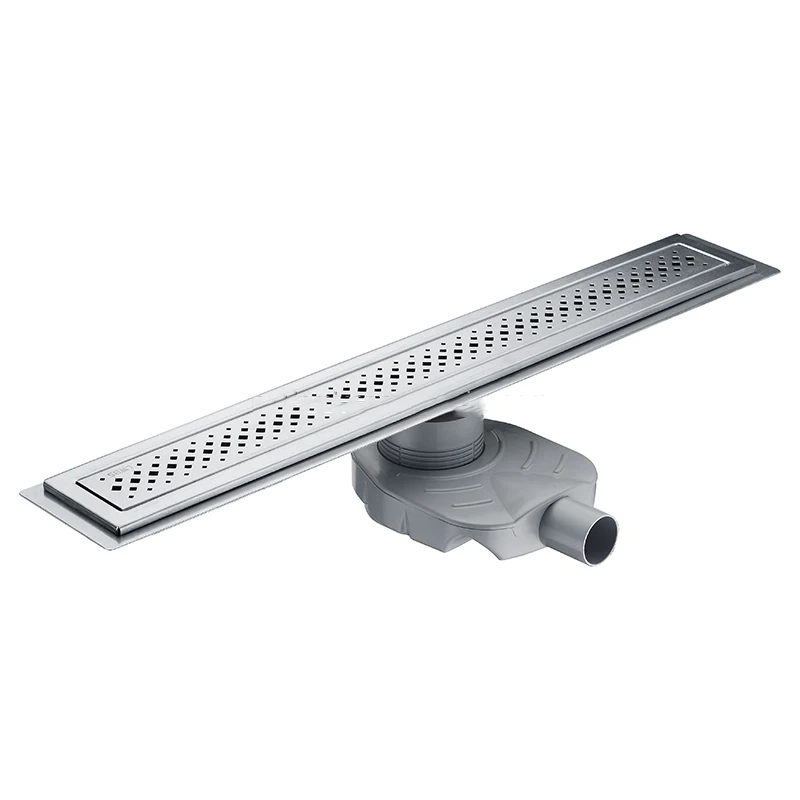 Big Overflow 304 Stainless Steel Eco-Friendly Long Deodorant Bathroom Floor Drain with