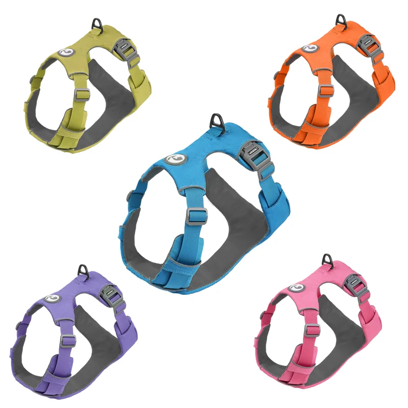 

Pet Dog No pull Safety Chest Harness Function Anti-explosion Walk For small And Medium dog solid Durable harness german shepherd