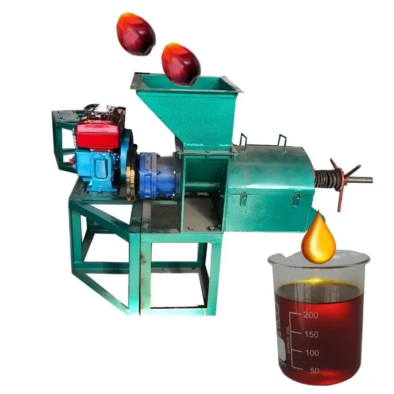 

New Arrival Palm Fruit Red Palm Oil Presser/Palm Fruit Oil Extraction Processing Line Pressing Machine For Sale