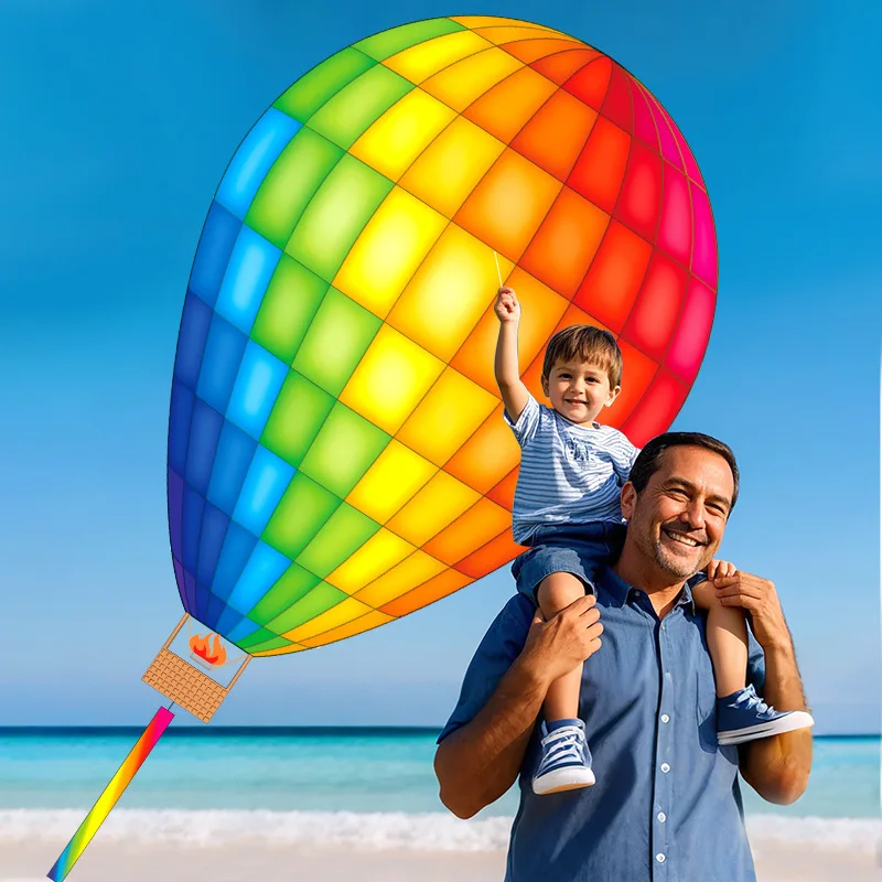 Vlieger Grasland Vlieger Breeze om te vliegen Kinderen Volwassen Luchtballon Vliegers String Gingang Outdoor Fun Sport Spel Speelgoed