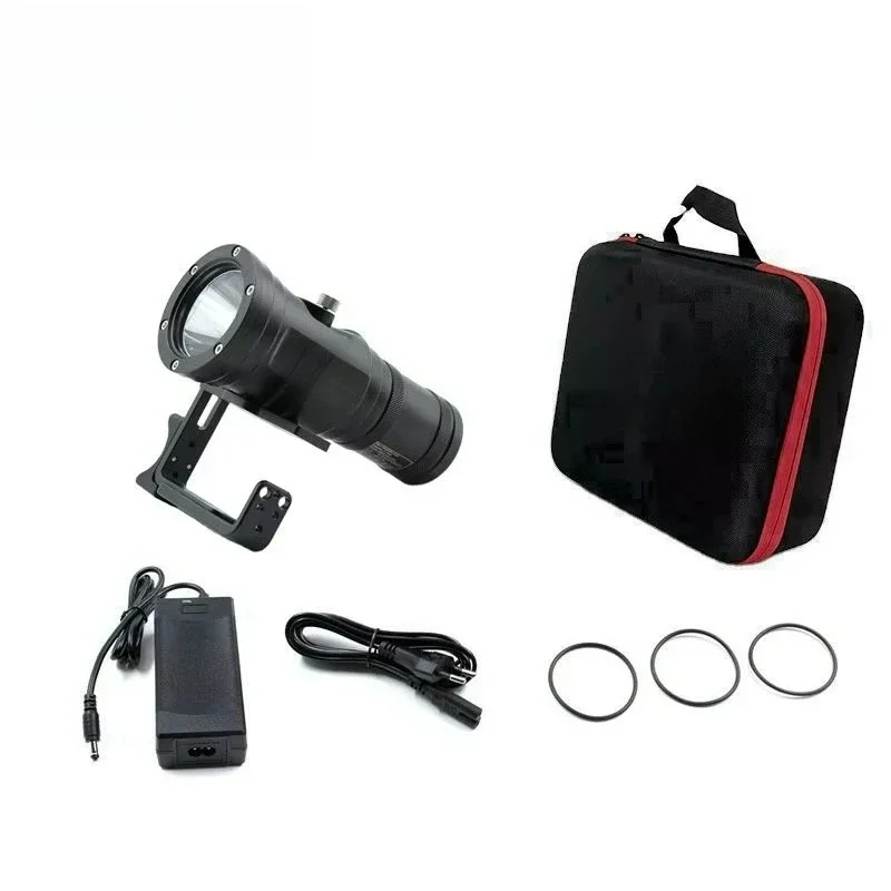 

【Best-selling】Professional Aluminum Alloy SBT90 LED Dive Light 6000 Lumen IP68 200M Waterproof Rechargeable Handheld Diving Lamp